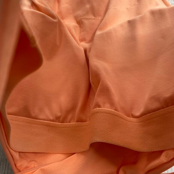 Athleta Women's Coral Sunset Conscious Cutout Crop Workout Top Size Small - Picture 7 of 9